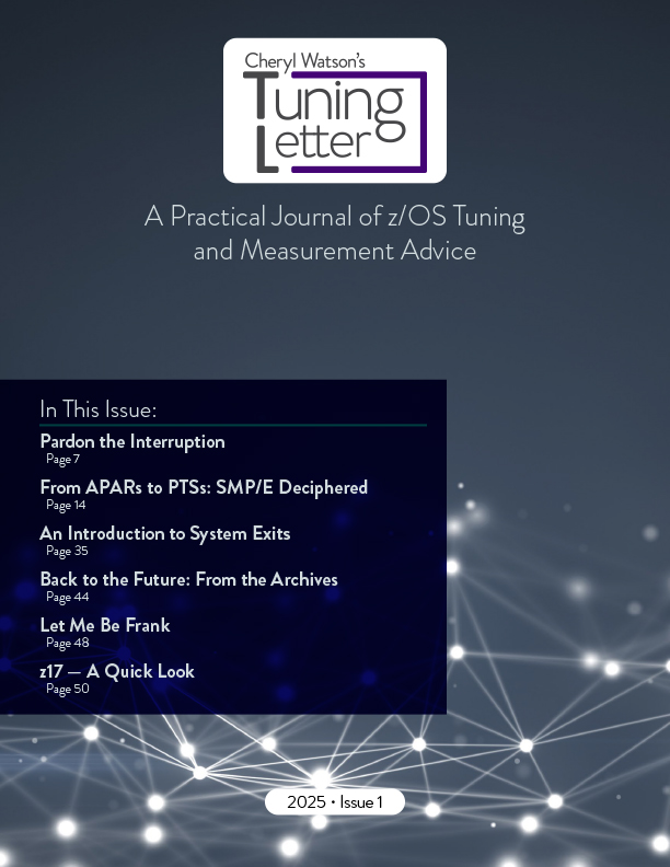 Cheryl Watson's Tuning Letter 2025 Vol 35